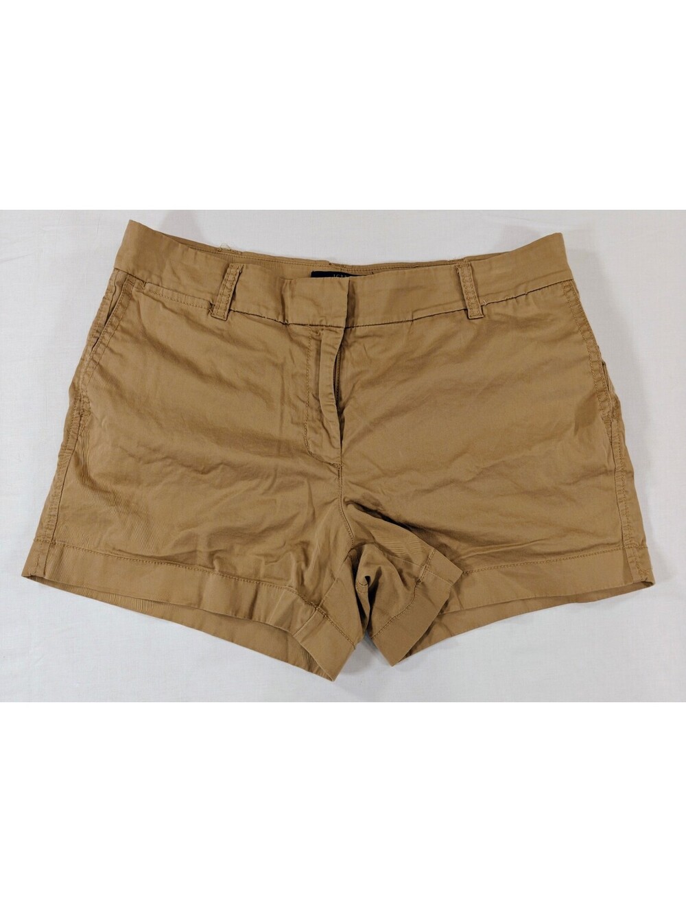 J.Crew Chino Women Shorts Size 8 Tan Cotton Casual